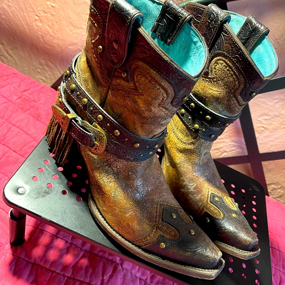 Fringe Cowboy Boot
